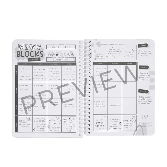 Jordan Page Capable Kids Planner (Constellations) - Picture 5 of 10